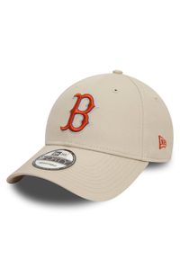 New Era Czapka z daszkiem Mlb Patch 940 Red Sox 60503511 Beżowy. Kolor: beżowy. Materiał: materiał