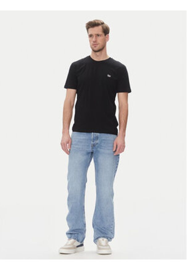 Lee T-Shirt Patch 112367186 Czarny Regular Fit. Kolor: czarny. Materiał: bawełna