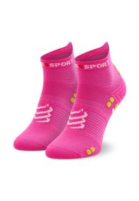 Skarpety wysokie unisex Compressport. Kolor: różowy #1