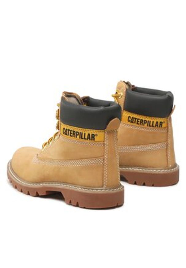 CAT Footwear Trapery Colorado 2.0 P110428 Brązowy. Kolor: brązowy. Materiał: skóra, zamsz