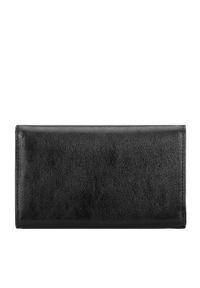 Wittchen - Damski portfel skórzany minimalistyczny czarny. Kolor: czarny. Materiał: skóra #5