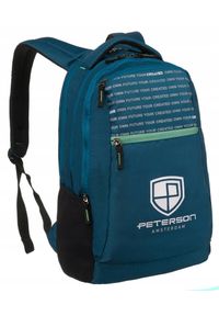 Plecak sportowy Peterson PTN GL-PS1 turkusowy. Kolor: turkusowy. Styl: sportowy