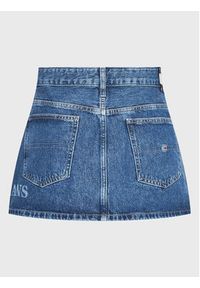 Tommy Jeans Spódnica jeansowa Micro DW0DW14834 Granatowy Regular Fit. Kolor: niebieski. Materiał: bawełna #6