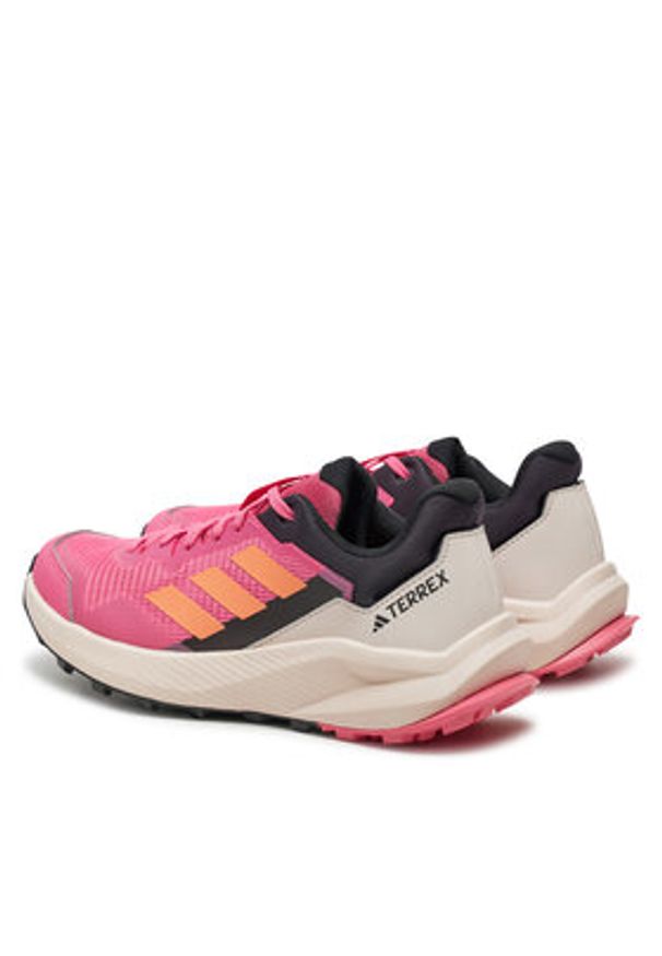 Adidas - adidas Buty do biegania Terrex Trail Rider IG8931 Różowy. Kolor: różowy. Materiał: materiał, mesh. Model: Adidas Terrex