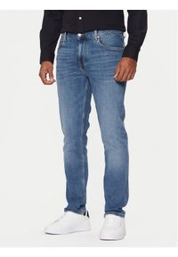 TOMMY HILFIGER - Tommy Hilfiger Jeansy Denton MW0MW39033 Niebieski Straight Fit. Kolor: niebieski