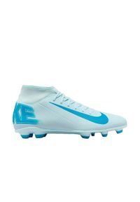 Buty korki Nike Mercurial Superfly 10 Club FG/MG Niebieskie. Kolor: niebieski. Materiał: syntetyk. Szerokość cholewki: normalna. Sport: piłka nożna #1