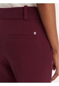 Hugo - HUGO Spodnie materiałowe Hedima-1 50544742 Fioletowy Slim Fit. Kolor: fioletowy. Materiał: syntetyk #4