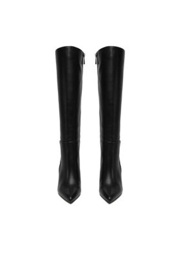 DeeZee Kozaki CEO-HY6038-1 Czarny. Kolor: czarny. Materiał: materiał