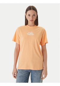 Hugo - HUGO T-Shirt Vintage 50560770 Pomarańczowy Regular Fit. Kolor: pomarańczowy. Materiał: bawełna. Styl: vintage #1