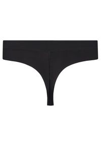 Calvin Klein Underwear Stringi 000QF6047E Czarny. Kolor: czarny. Materiał: syntetyk