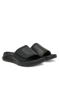 skechers - Skechers Klapki Go Walk Flex Sandal-Sandbar 229204/BBK Czarny. Kolor: czarny. Materiał: syntetyk