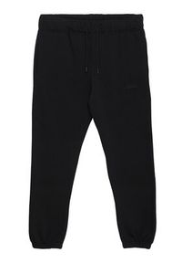 Sprandi Spodnie dresowe SS21-SPD004 Czarny Regular Fit. Kolor: czarny. Materiał: bawełna, dresówka #6