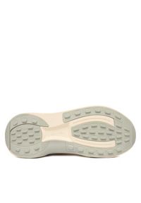 Calvin Klein Sneakersy Chunky Runner Lace Up Sock Knit YW0YW02033 Écru. Kolor: kremowy. Materiał: materiał #6