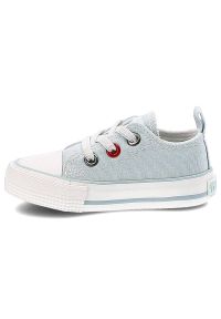 Big-Star - Niebieskie Trampki Big Star Dziecięce Buty Wsuwane. Zapięcie: bez zapięcia. Kolor: niebieski. Materiał: materiał, guma. Szerokość cholewki: normalna. Styl: młodzieżowy #6