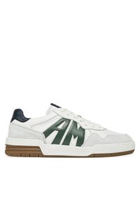 Sneakersy Aeronautica Militare. Kolor: biały