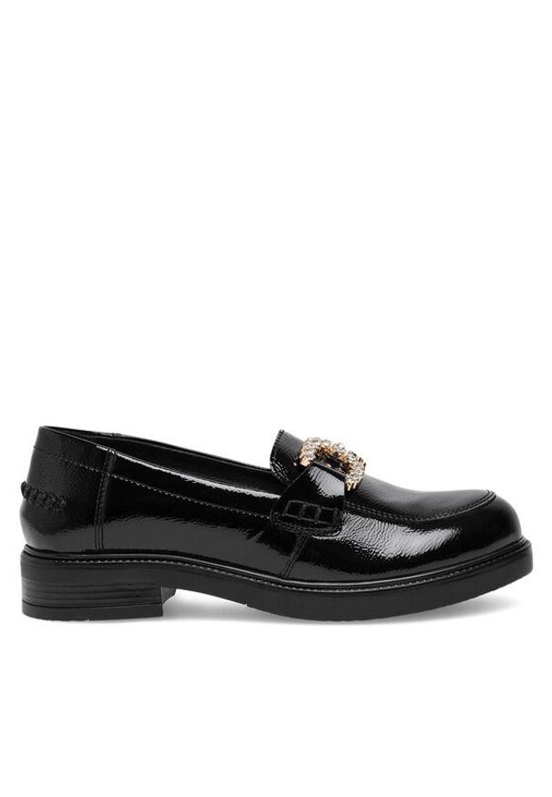 Sergio Bardi Loafersy WI16-D1013-01SB Czarny. Kolor: czarny. Materiał: skóra, lakier