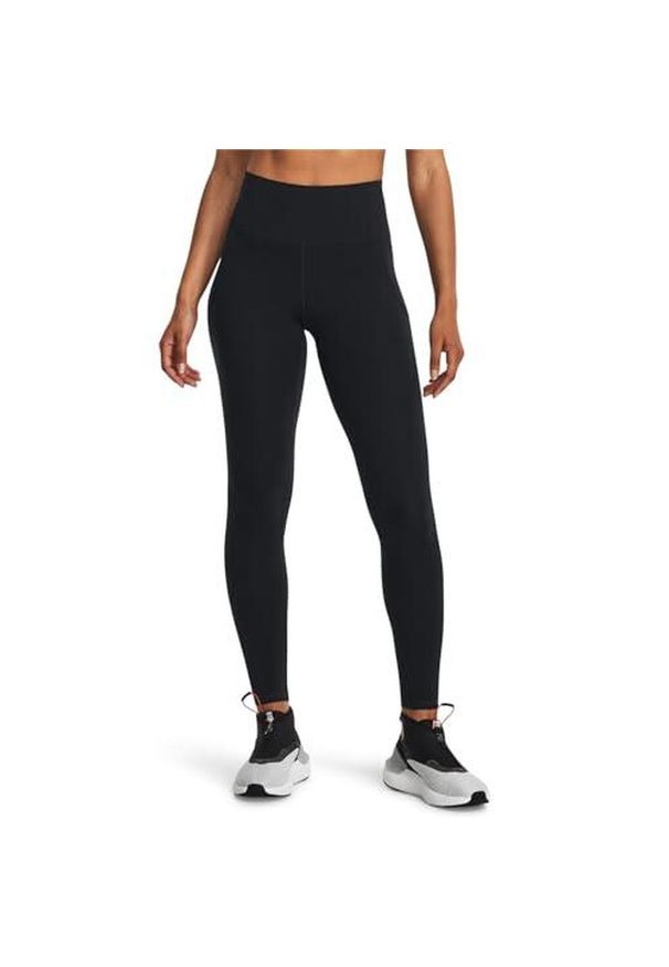 Spodnie sportowe damskie Under Armour 1382522001. Kolor: czarny. Materiał: materiał, syntetyk