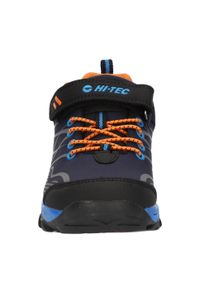 Hi-tec - Buty dziecięce wodoodporne Hi-Tec BLACKOUT. Zapięcie: rzepy. Kolor: wielokolorowy, pomarańczowy, niebieski, czarny. Materiał: materiał, syntetyk, tkanina. Szerokość cholewki: normalna