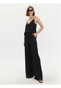 Gaudi Spodnie materiałowe 411FD25022 Czarny Relaxed Fit. Kolor: czarny. Materiał: wiskoza #5