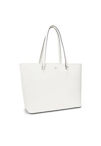 Lauren Ralph Lauren - LAUREN RALPH LAUREN Torebka 431911655031 Biały. Kolor: biały. Materiał: skórzane #3