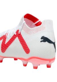 Buty piłkarskie Puma Future Pro FG/AG M 107361 01 białe. Kolor: biały. Materiał: dzianina. Szerokość cholewki: normalna. Sport: piłka nożna