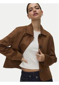 Vero Moda Kurtka przejściowa Jose Kelly 10338632 Brązowy Regular Fit. Kolor: brązowy. Materiał: syntetyk #6