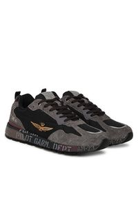 Aeronautica Militare Sneakersy 252SC0276UCT03546 Czarny. Kolor: czarny. Materiał: materiał #4