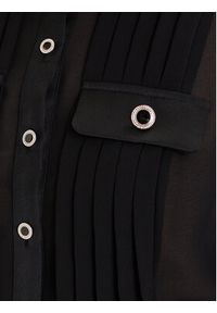 Morgan Koszula 232-CLOCLO Czarny Regular Fit. Kolor: czarny. Materiał: syntetyk #4