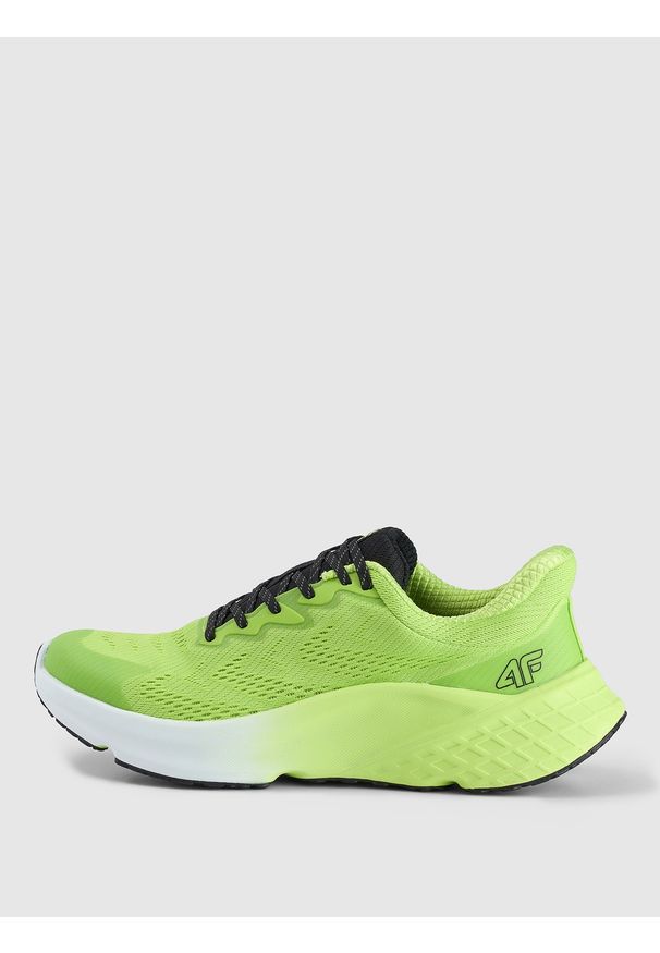 4f - 4F Buty do biegania Freemove Elevated Mesh męskie - zielone 41. Okazja: na co dzień. Kolor: zielony. Materiał: mesh. Szerokość cholewki: normalna. Sport: fitness, bieganie