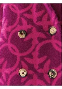 Pinko Płaszcz przejściowy 101573 A116 Różowy Regular Fit. Kolor: różowy. Materiał: syntetyk #6
