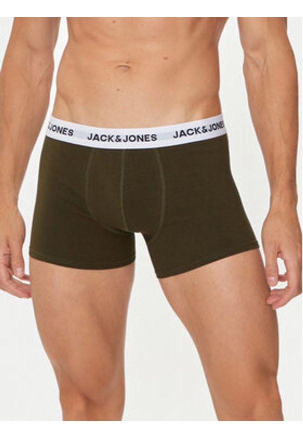 Jack & Jones Komplet bokserek Basic 12214455 Kolorowy. Materiał: bawełna. Wzór: kolorowy