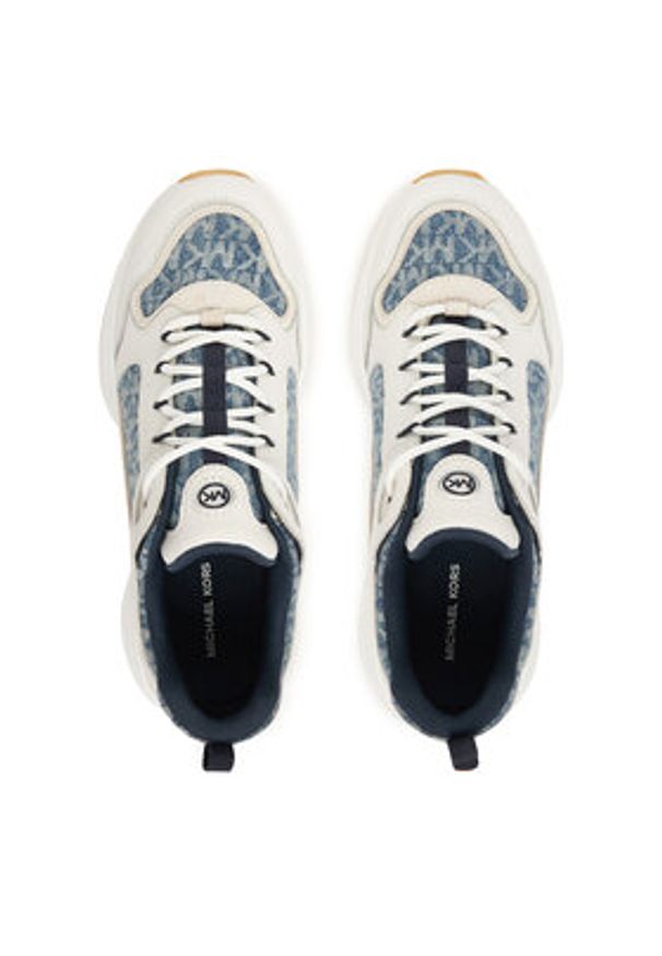 MICHAEL Michael Kors Sneakersy Bowie Trainer 43S6BWFS1Y Kolorowy. Materiał: skóra. Wzór: kolorowy