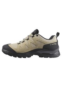 salomon - Buty trekkingowe damskie Salomon X Ward Leather GTX. Kolor: beżowy