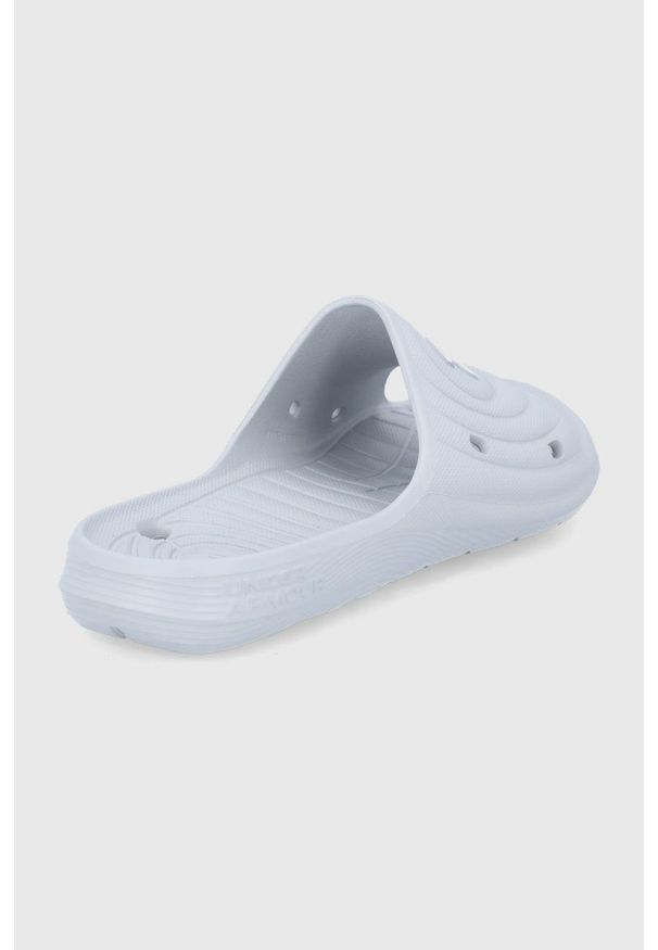 Under Armour Klapki męskie kolor szary. Kolor: szary
