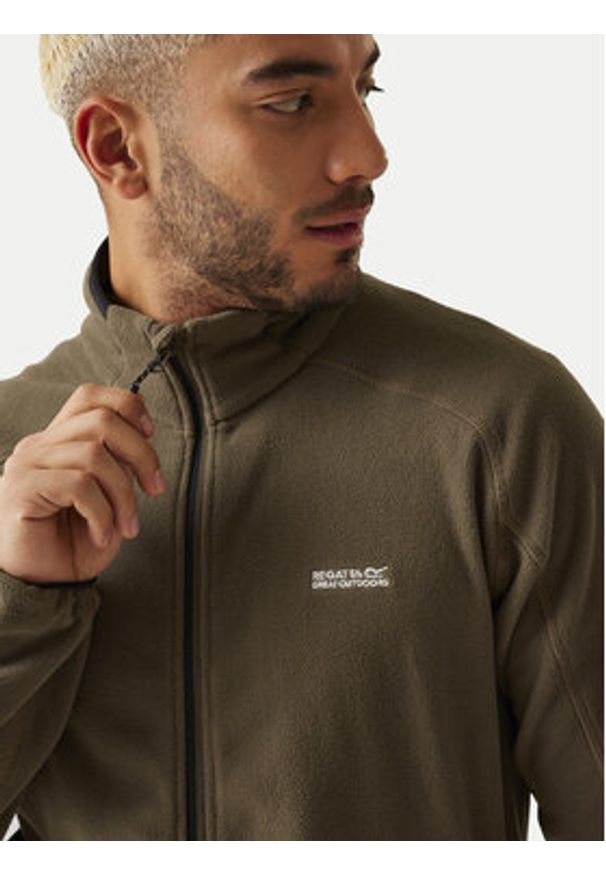 Regatta Polar Hadfield RMA502 Brązowy Regular Fit. Kolor: brązowy. Materiał: syntetyk