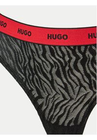 Hugo - HUGO Komplet stringów 50523829 Czarny. Kolor: czarny. Materiał: syntetyk #6