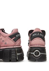 NEW ROCK Sneakersy M-120N-C78 Różowy. Kolor: różowy. Materiał: zamsz, skóra #4