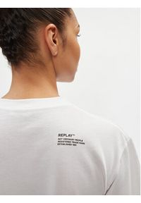 Replay T-Shirt W3591M.000.23608P Biały Regular Fit. Kolor: biały. Materiał: bawełna #3
