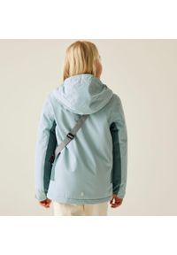 Regatta - Kurtka dziecięca przejściowa przeciwdeszczowa Hurdle. Kolor: zielony. Materiał: puch, materiał. Styl: sportowy #2