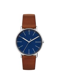 Skagen Zegarek Signatur SKW6355 Brązowy. Kolor: brązowy