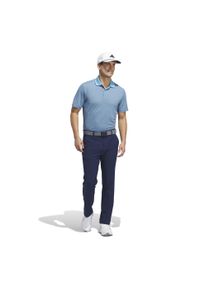 Adidas - Polo adidas Ottoman. Typ kołnierza: polo. Kolor: niebieski. Styl: sportowy