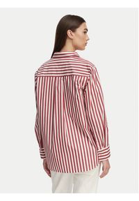 TOMMY HILFIGER - Tommy Hilfiger Koszula WW0WW45612 Czerwony jasny Regular Fit. Kolor: czerwony. Materiał: bawełna #3