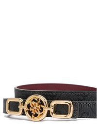 Guess Pasek Damski BW9336 P6120 Czarny. Kolor: czarny. Materiał: skóra #4