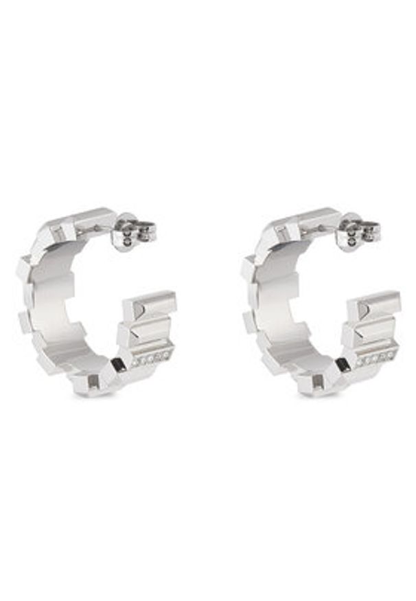 Calvin Klein Kolczyki 35000237 Srebrny. Materiał: metalowe. Kolor: srebrny