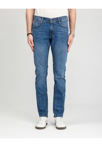 Męskie Spodnie Jeansowe Mustang Style Oregon Tapered Denim Blue 1018014 5000 782 #1