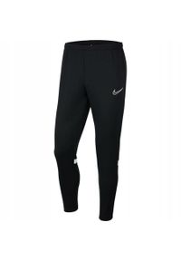 Spodnie do piłki nożnej męskie Nike Dry Academy 21 dresowe. Kolor: czarny. Materiał: dresówka. Sport: piłka nożna