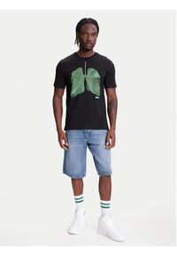 United Colors of Benetton - United Colors Of Benetton T-Shirt 3BL0U10AG Czarny Relaxed Fit. Kolor: czarny. Materiał: bawełna #5