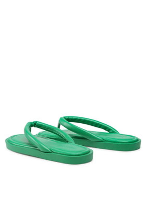 Jenny - JENNY Japonki WSS20624-01 Zielony. Kolor: zielony. Materiał: skóra