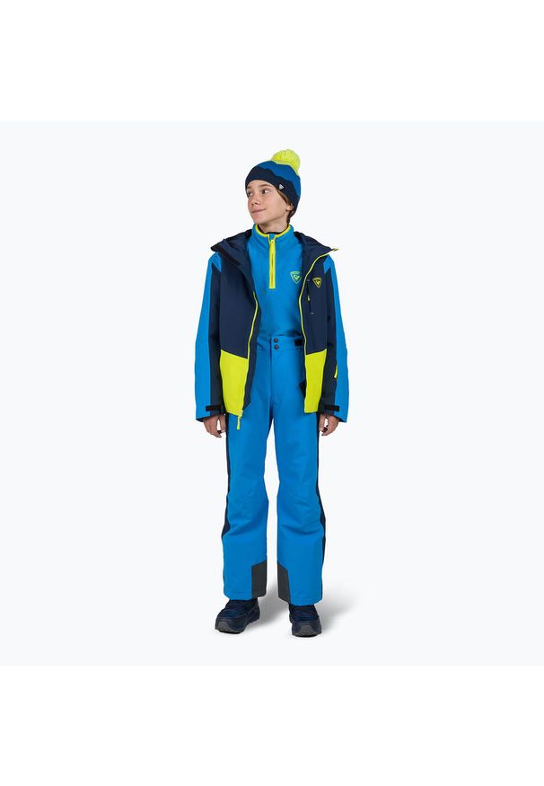 Bluza dziecięca Rossignol Jr Strawpile Fleece Fz. Kolor: niebieski