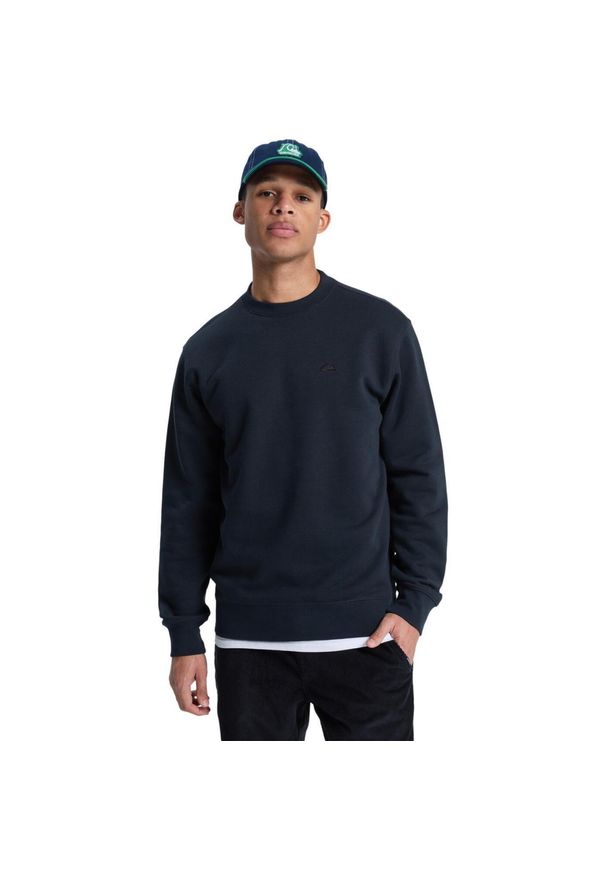 Quiksilver - Bluza dla Mężczyzn SALT WATER Czarny. Kolor: czarny. Materiał: poliester, bawełna, tkanina